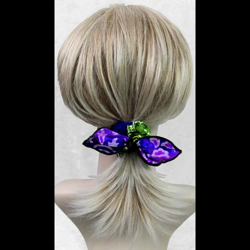 15 Patchwork Little Bow Hair Scrunchies ($1.20 each)