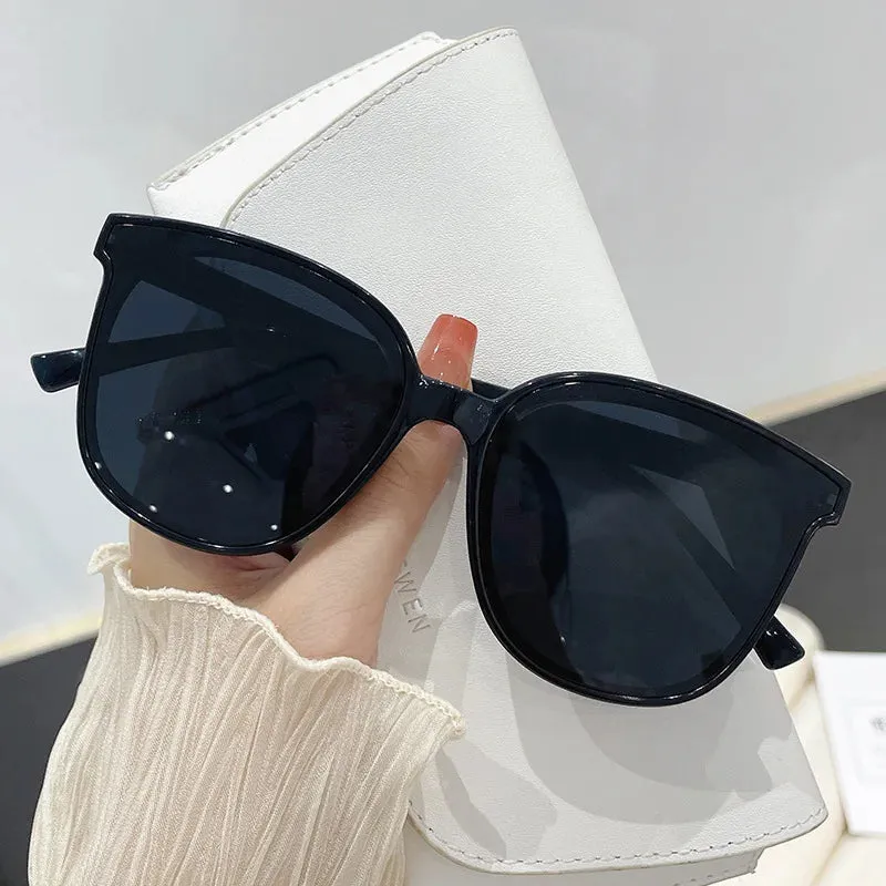 2024 Vintage Frame Sun Eyewear Fashion Beach Shade Square Big Summer New Sunglasses