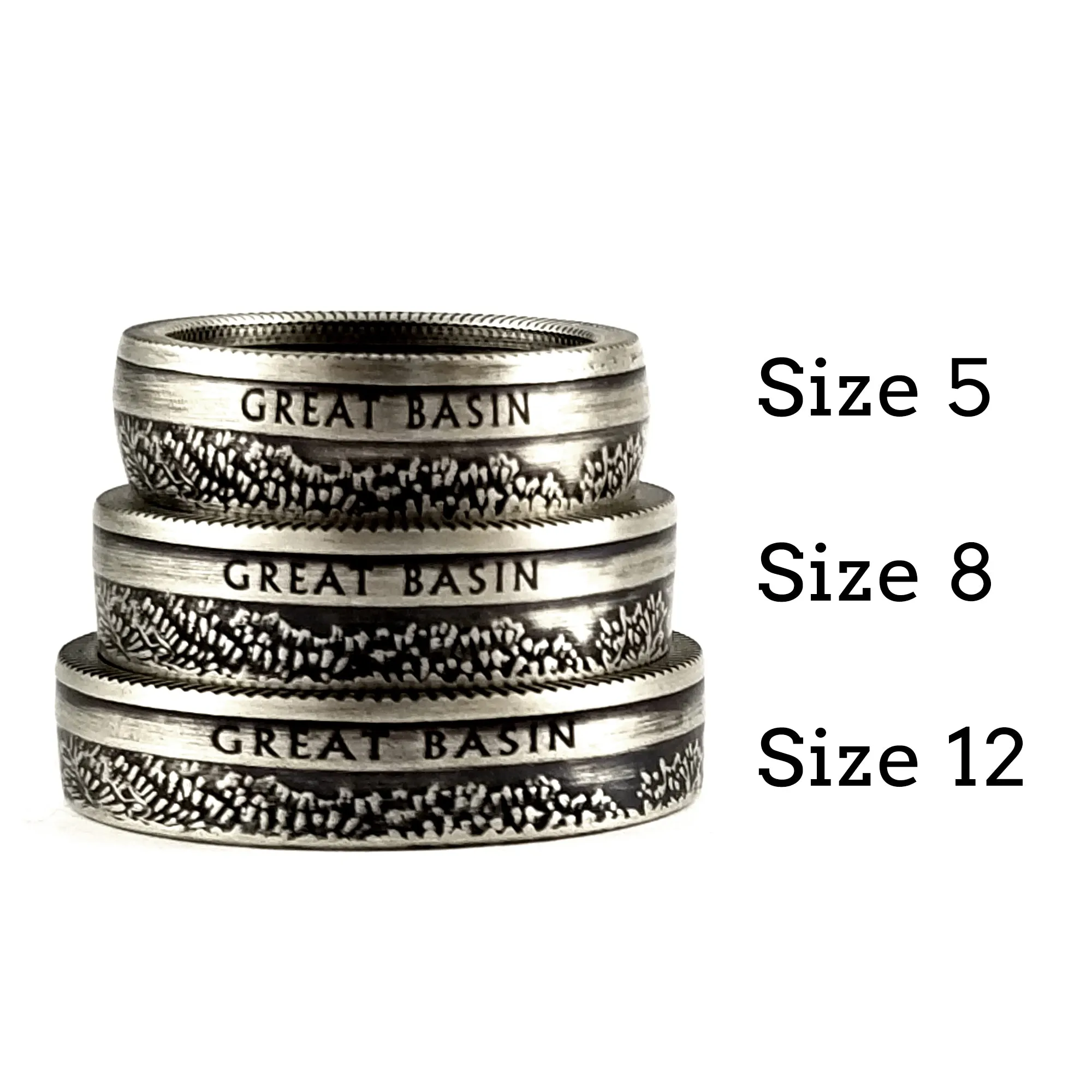 90% Silver Ellis Island National Park Quarter Ring