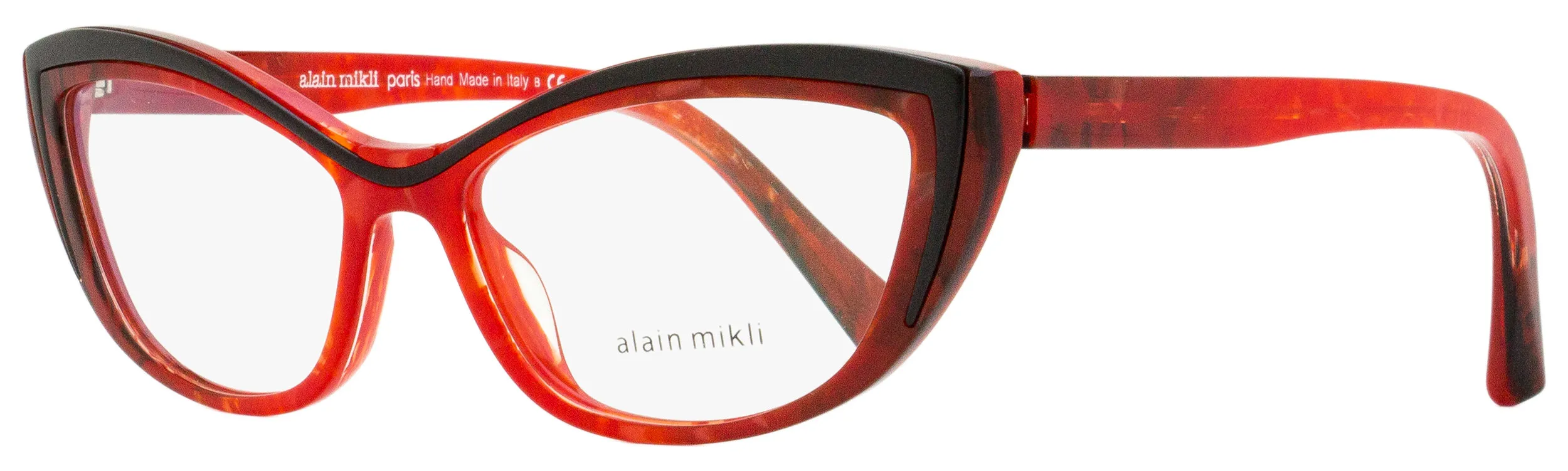 Alain Mikli Danseuse Eyeglasses A03092 006 Rouge Noir Mikli 56mm 3092