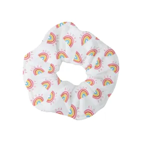 Aloha Rainbow Towel Scrunchie, Set of 2