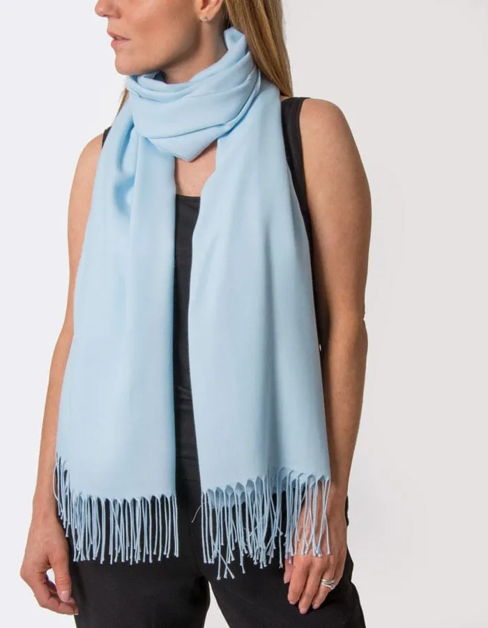 Baby Blue Pashmina