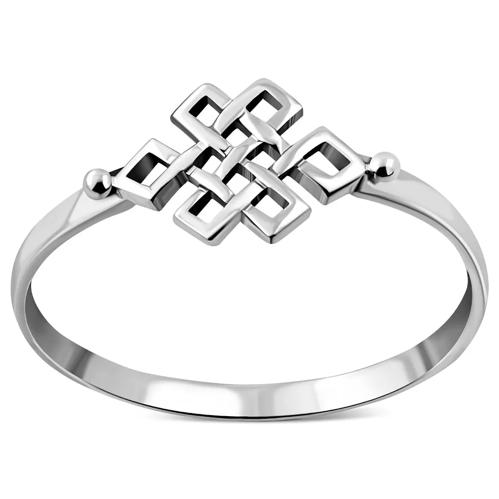 Celtic Knot Sterling Silver Ring