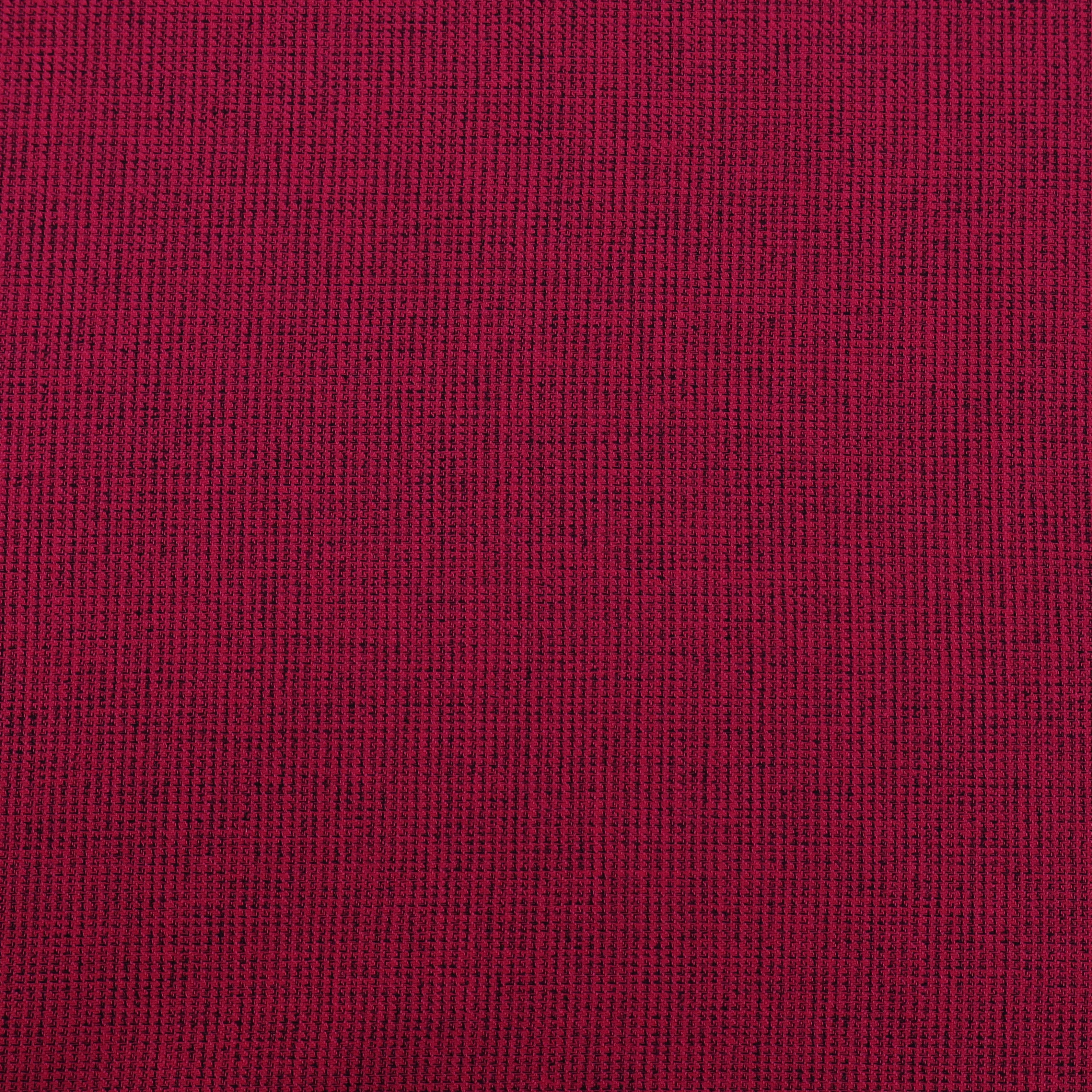 Dark Pink Color Pashmina Check Fabric