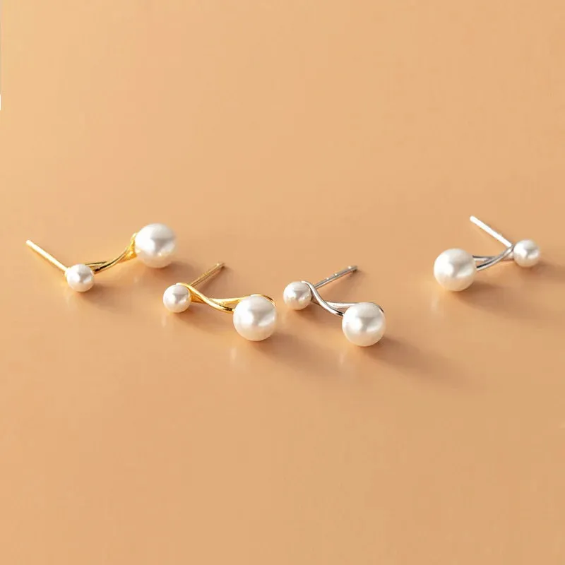 Earrings Charm Jewelry Delicate Simulated Pearl Fashion #ET210