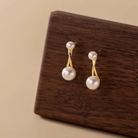 Earrings Charm Jewelry Delicate Simulated Pearl Fashion #ET210