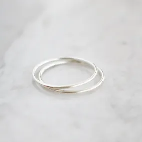 Fin Ring - Sterling Silver (Silver)