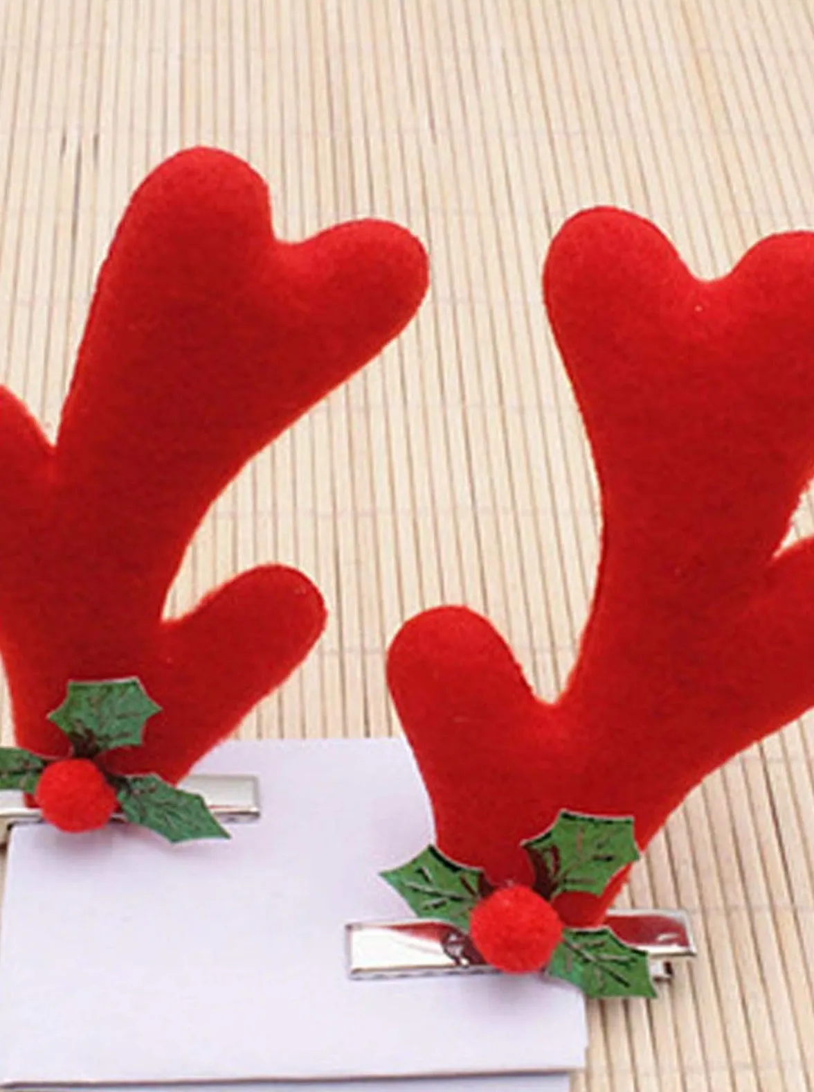 Girls Christmas/Holiday Hair Clips