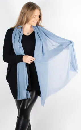 Lightweight Scarf Pashmina | Denim