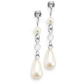 Liliana Colored Pearl Earrings