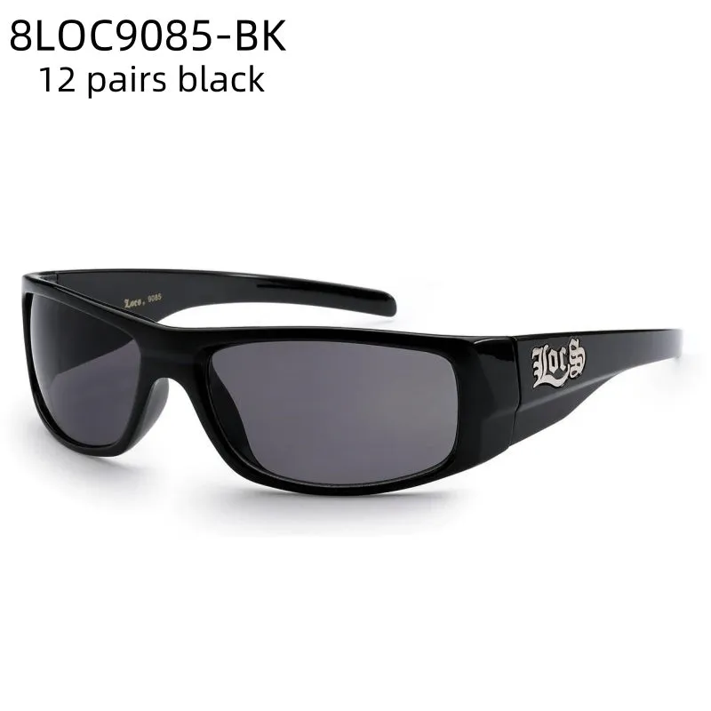 LOCS Wholesale Sunglasses 8LOC9085-BK