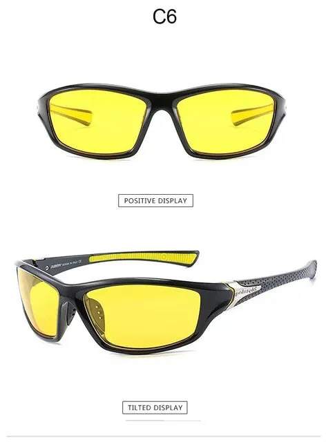 Mirror Polarized Lenses Retro Sunglasses