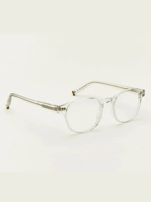 Moscot Arthur Optical Glasses in Crystal Color