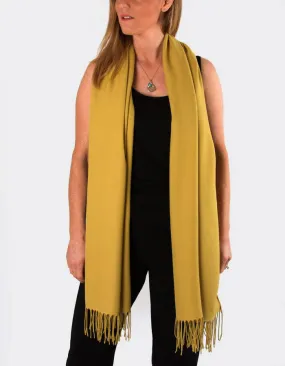 Mustard Yellow Pashmina