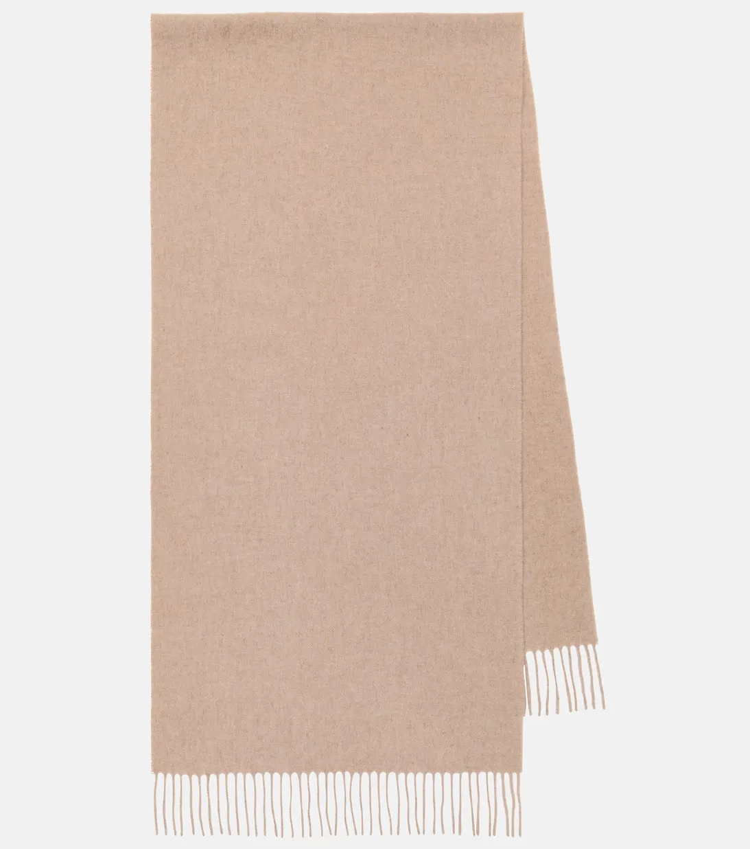 Natural wool scarf Toteme, beige