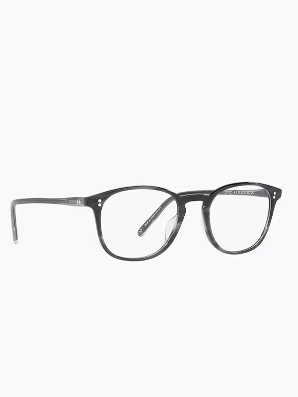 Oliver Peoples Finley Vintage Low Bridge Fit Charcoal Tortoise