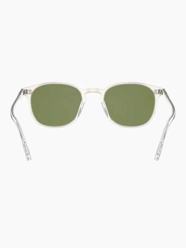 Oliver Peoples Finley Vintage Sun Buff with Green Lens