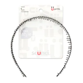 Scünci Real Style Metal Comb Headband