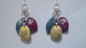 Sculpey Souffle Leaves of Glass Earrings