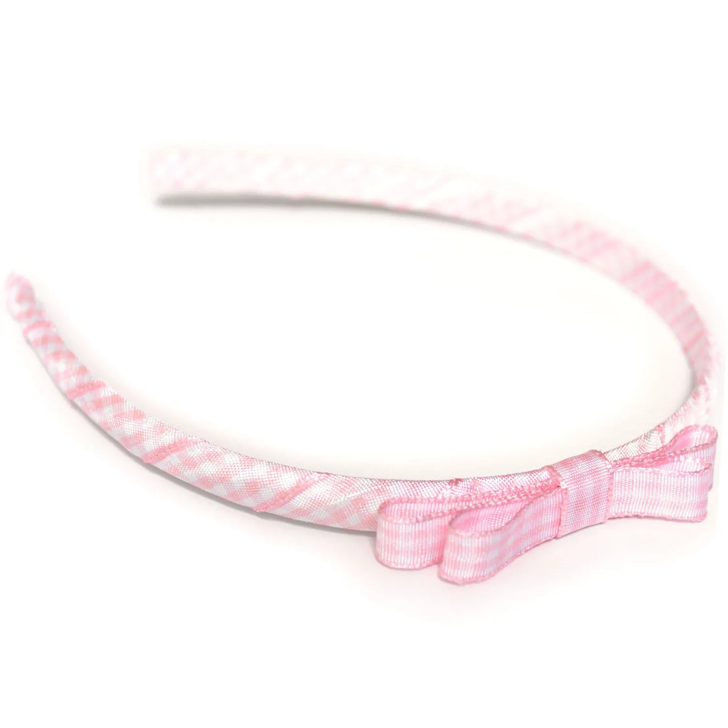 Teeny Tiny Headband for School or Everyday - Plain, Gingham or Dot Ribbon