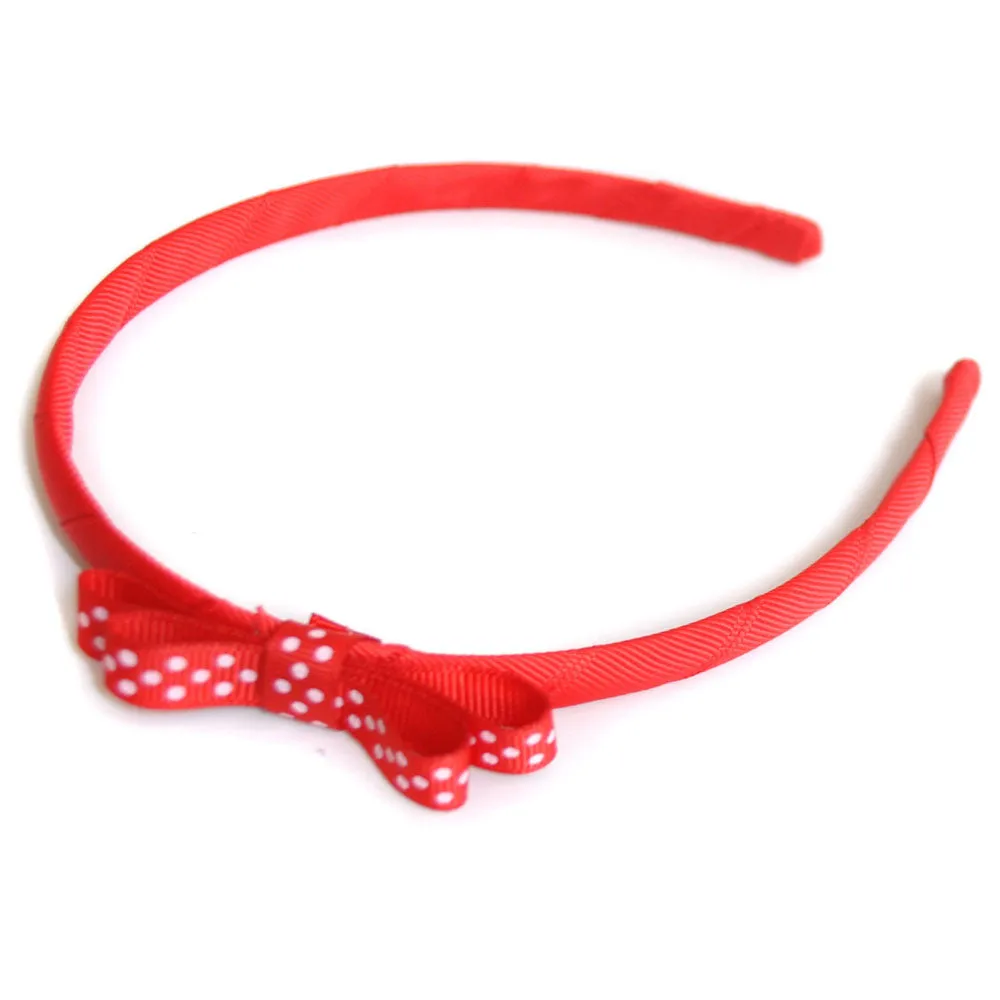 Teeny Tiny Headband for School or Everyday - Plain, Gingham or Dot Ribbon