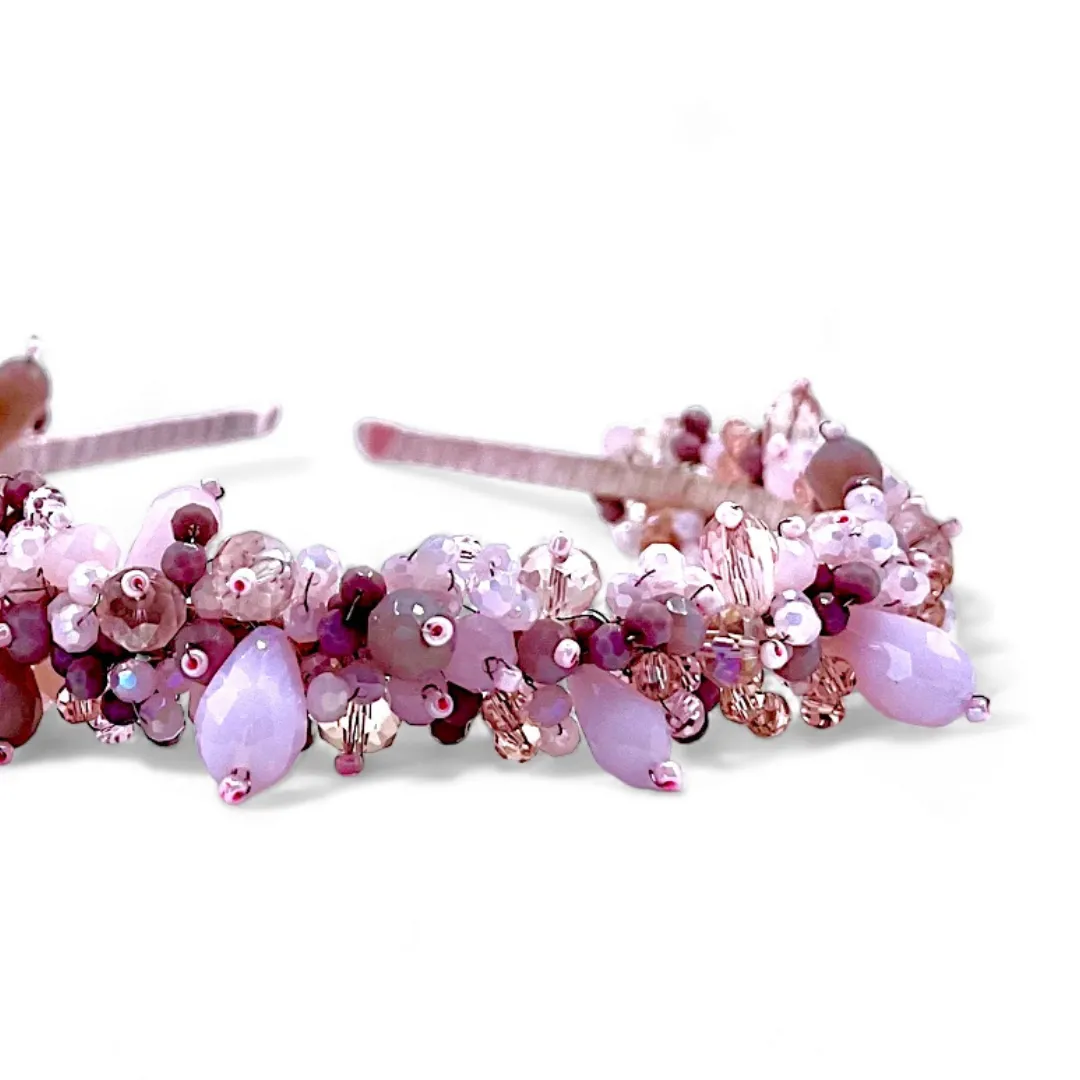 The Samantha Designer Girls Crystal Headband